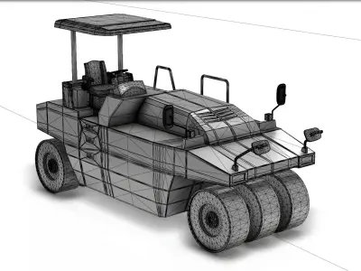 Heavy equipment - Vehicle 003 3D model