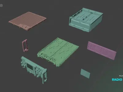 Radio Synaps Communication Device 3D model