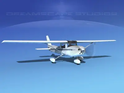 Cessna C152 Aerobat V07 3D model
