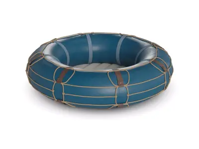 Dinghy 3D model purchase