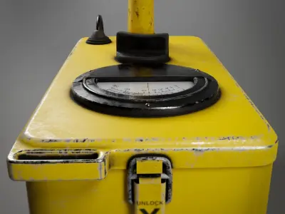 Geiger Counter  3D model