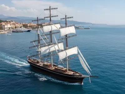 Cutty Sark Legendary Tea Clipper Tall Ship 3D Model 3D model