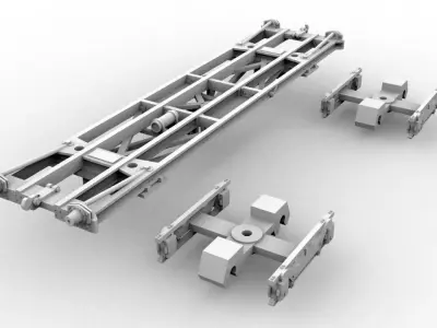 PBR 129Q V2 HO 1-87 Scale 3D print model
