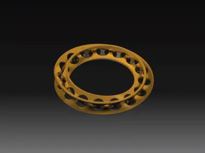 Moebius Ring Free 3D model
