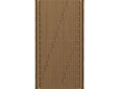Rattan Wall Decor 3D model