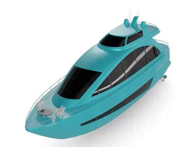 Sailing Yacht 3D model