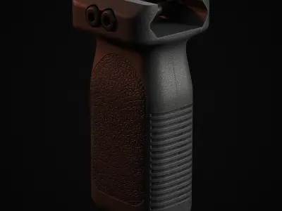 Foregrip Low-poly 3D model buy