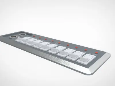 Boat Switch Panel Navigation 3D model