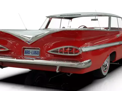 1959 Chevrolet Impala Sport Sedan HARDTOP 3D model