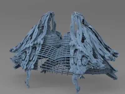 Sword Ocean roof 1  3D model