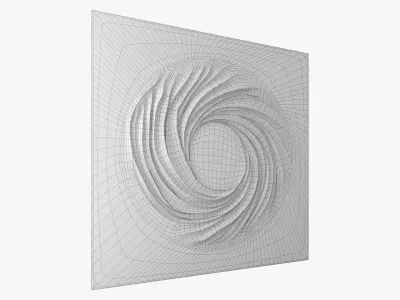 wave wall 15 3D model