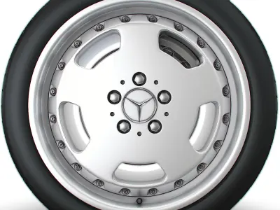 Mercedes Benz AMG Aero II Wheel 3D model