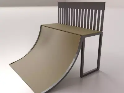 Skate Ramp 3D model