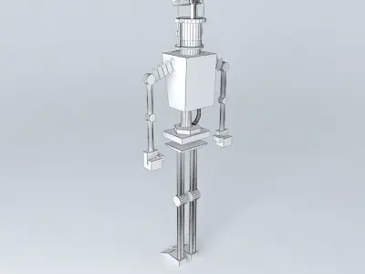 Toontown Skelecog Free 3D model
