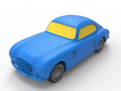 Cisitalia 202 1946 Classic Car 3D print model