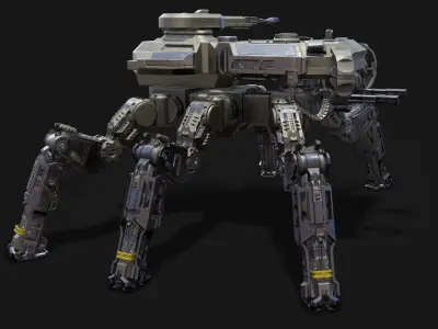 Tank Spider 3D model