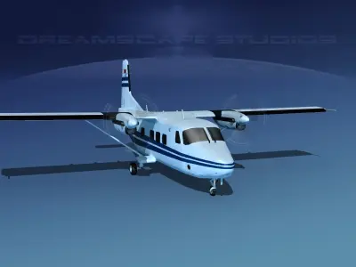 Harbin Y-12 II V03 3D model