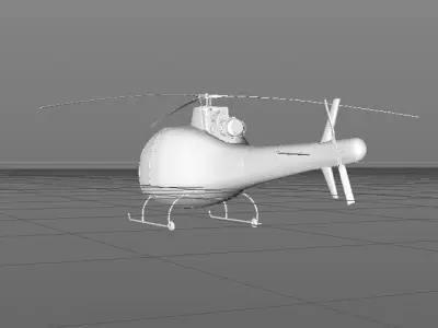 Helicopter 3D model by BPep from CGTrader