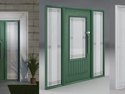 Palladio Doors Collection part 1 Free 3D model