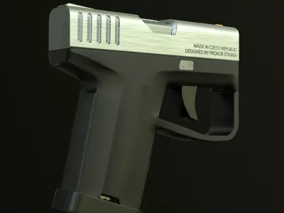 Kevin handgun Free low-poly 3D model