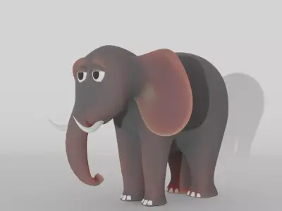 Elephant 3d Model Free 3D model purchase