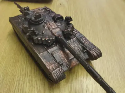T-72 M4 CZ ready to print  3D print model