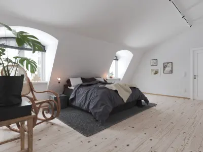  Apartment Bedroom Interior 
