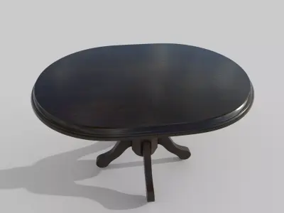 Antique Table 3D model purchase