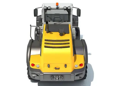 Wheel loader 3D model by 3D-Horse - Textured