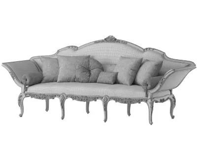andrea fanfani sofa 734 3D model