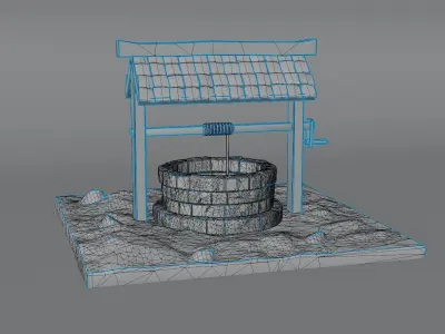 Model 02 - Well 3D model