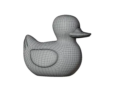 Other toys - Squeaky Rubber Duck 3D model