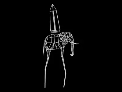 Dali Elephant 3D model