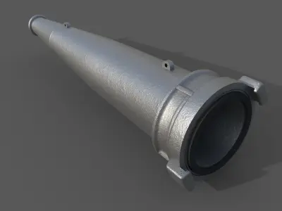 Fire hose nozzle RS-50 3D model