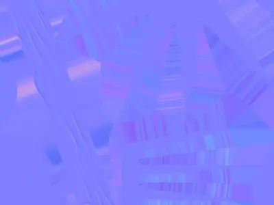 Pitchfork  Low-poly 3D model