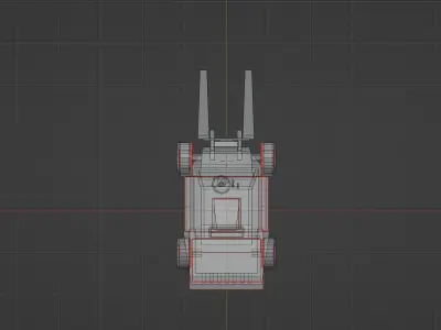 Constraction Machines Game Asset Low-poly 3D model