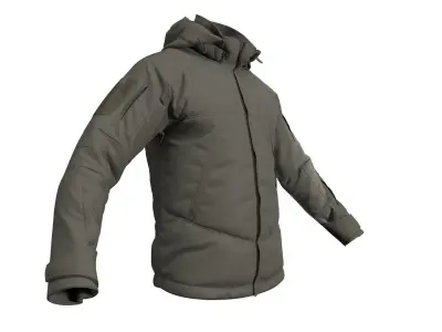 UF Pro Delta OL 4 Tactical Winter Jacket - Marvelous Designer 3D model