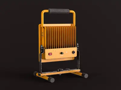 Led Light Low-poly 3D model purchase