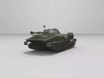 PT-85 North Korea Low-poly 3D model