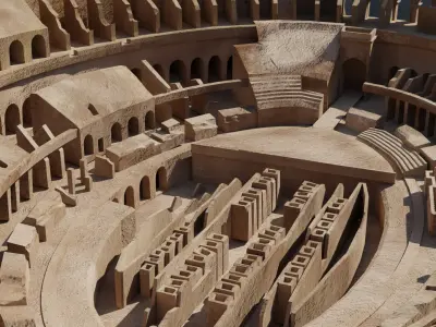 The Coloseum 3D model