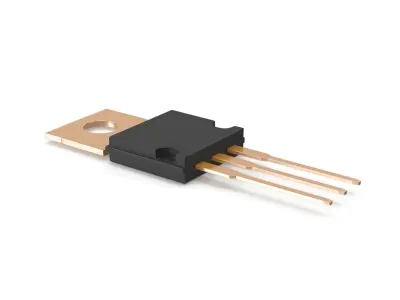 Power Resistor 3D model purchase