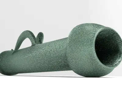 Hand Cannon 3D model