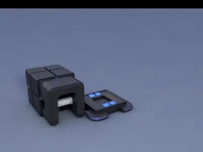 Pyro Blaster Free 3D model purchase