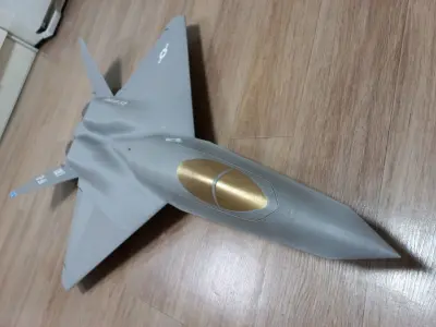RC 3D Printed YF-23 Black Widow II 3D print model
