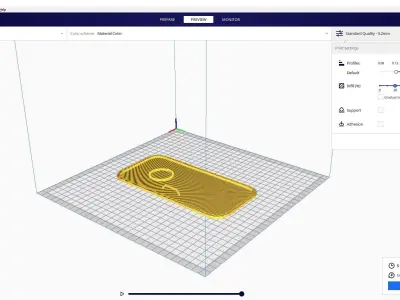 Ship door  3D print model