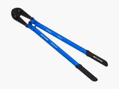 Bolt Cutter 3D model 2