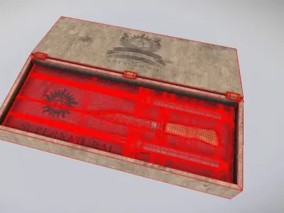 Supernatural Knife Box 3D model