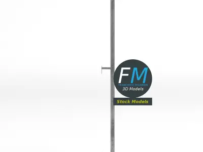 Industrial ladder 3D model