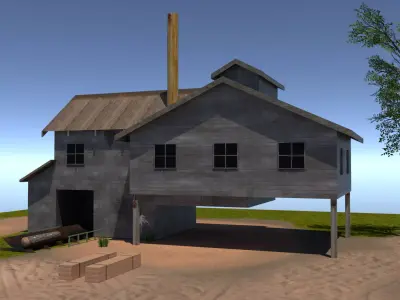 Sawmill  3D model