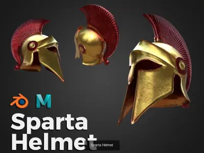   Medieval Helmet 3D Model Pack